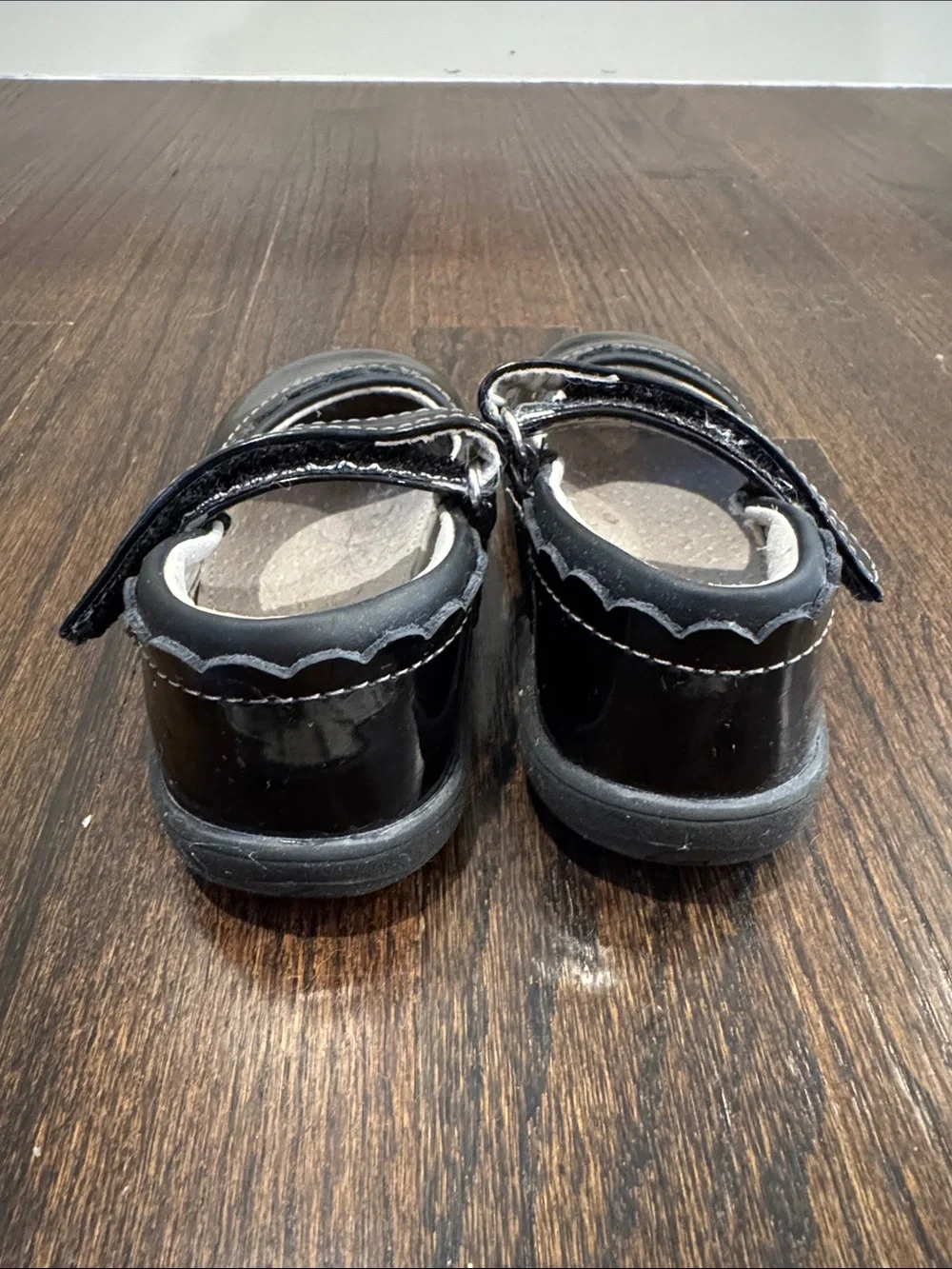 See Kai Run Jane II Black Patent Mary Jane Shoes Toddler Girl Size 6